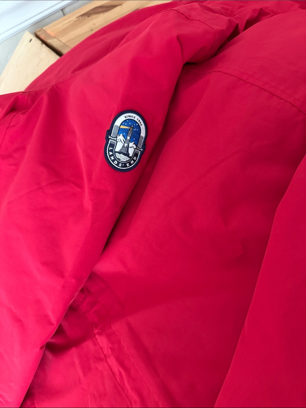 NWT lands end Women's Squall Waterproof Insulated 3 in 1 Winter Parka Womans lg - Picture 5 of 7